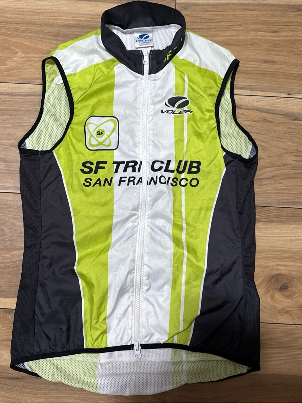 Voler Cycling Jersey Womens Medium San Francisco Race Across America Full Zip
